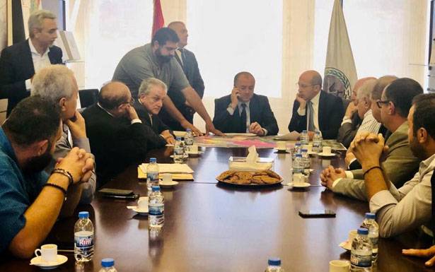 بو صعب تابع المخطط التوجيهي المقترح لبعبدا اللويزة ووعد برفع الضرر