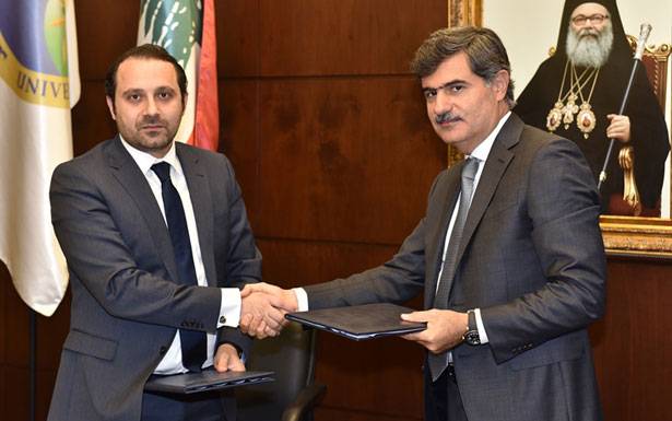 اتفاقية تعاون بين مصلحة الليطاني وجامعة البلمند