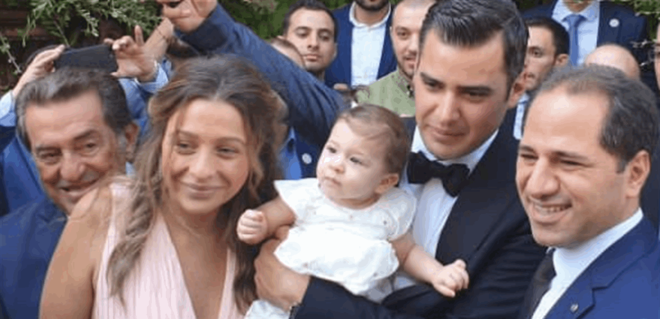 سامي الجميل وزوجته وابنته يشاركون بفرحة طوني فرنجية: مبروك صديقي العزيز