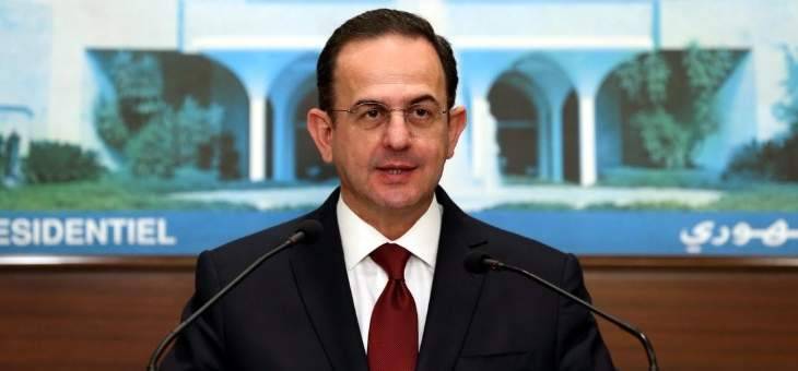 كيدانيان: لا يوجد معارضة في لبنان ومن يريد أن ينزل الى الشارع عليه أن يقوم بعصيان مدني