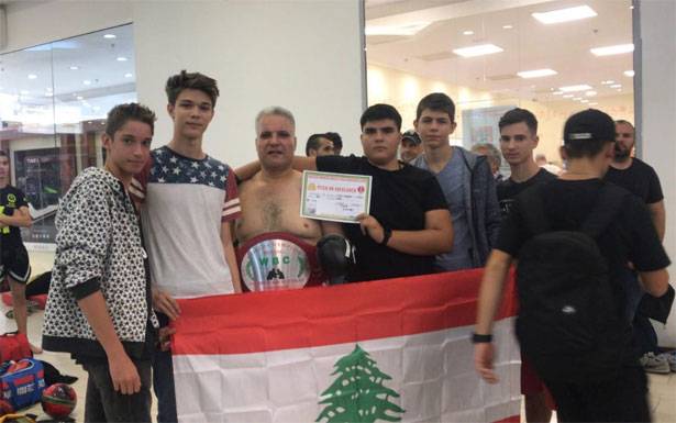 إنجاز لابن النادي الشعبي صيدا مازن قيس في بطولة العالم بالملاكمة