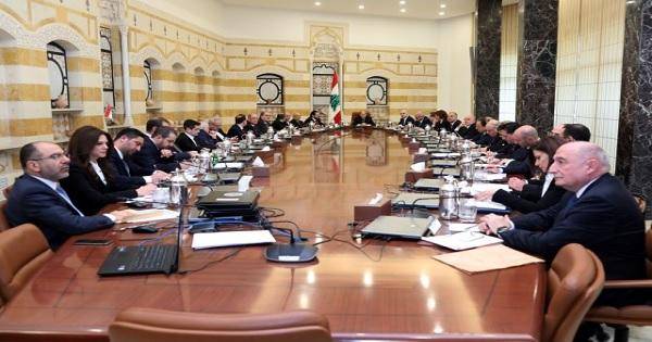 جلسة لمجلس الوزراء الخميس... وجدول اعمال من 38 بندا