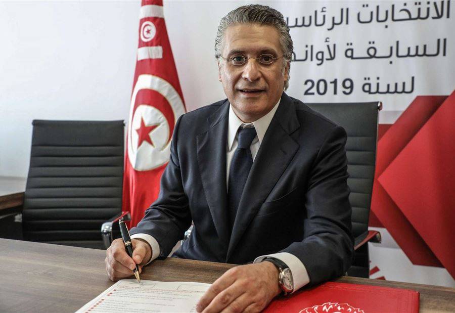 محكمة تونسية ترفض الإفراج عن المرشح الرئاسي نبيل القروي