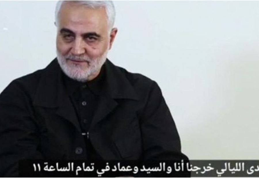 بالفيديو: سليماني يروي تفاصيل ليلة من حرب تموز مع السيد نصرالله ومغنية