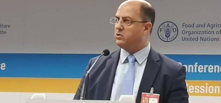 اللقيس: الزراعة في لبنان حاجة وليست رفاهية