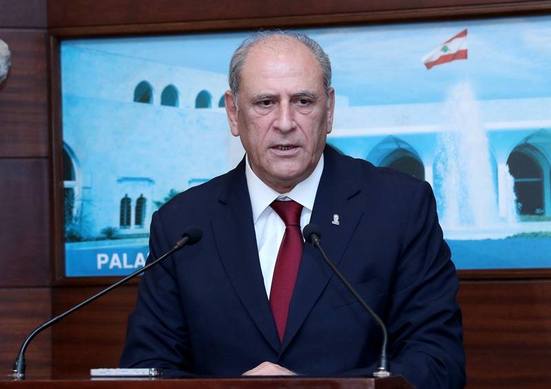 (*) الجراح من بعبدا: القوات والوطني الحر اكدا تضمين الموازنة اصلاحات جذرية والاشاعات الاخيرة اضرت بالاقتصاد والمالية