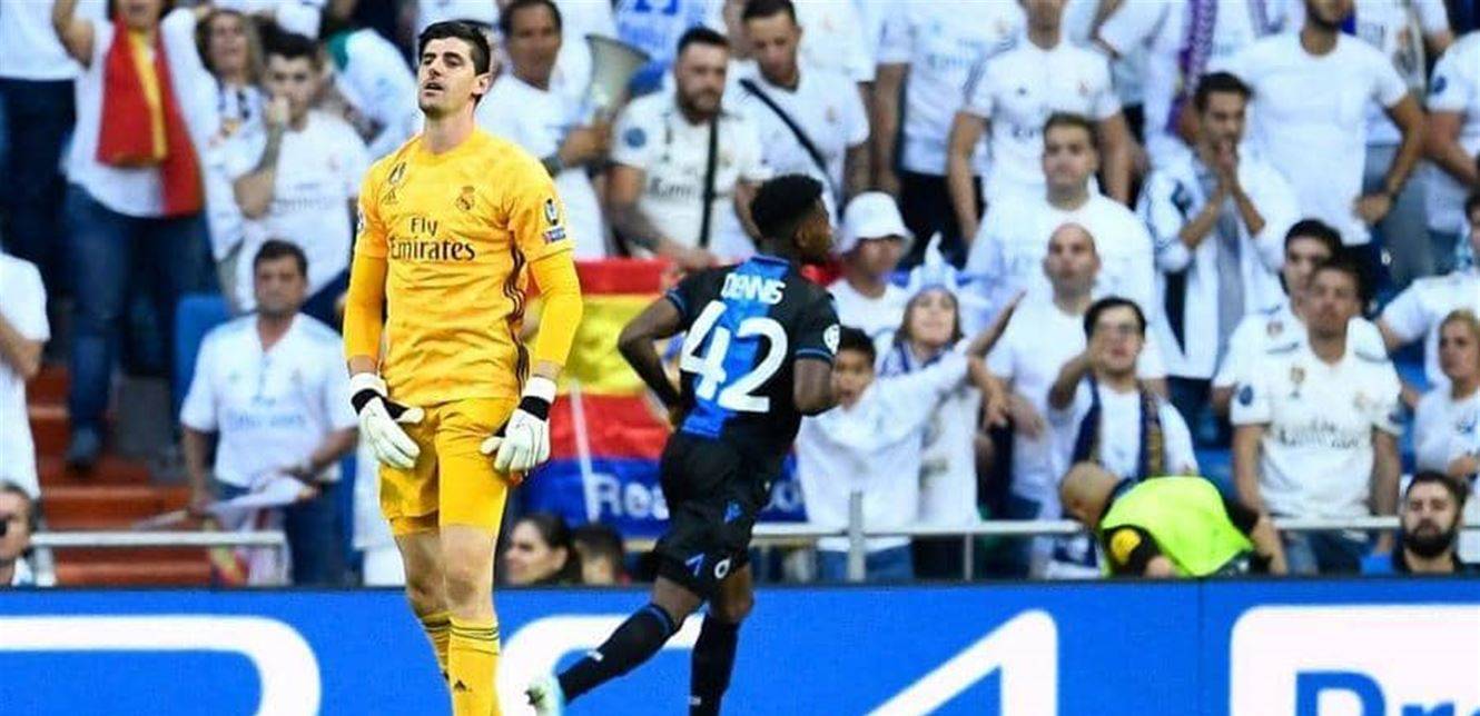 ريال مدريد يعلن سبب استبدال كورتوا