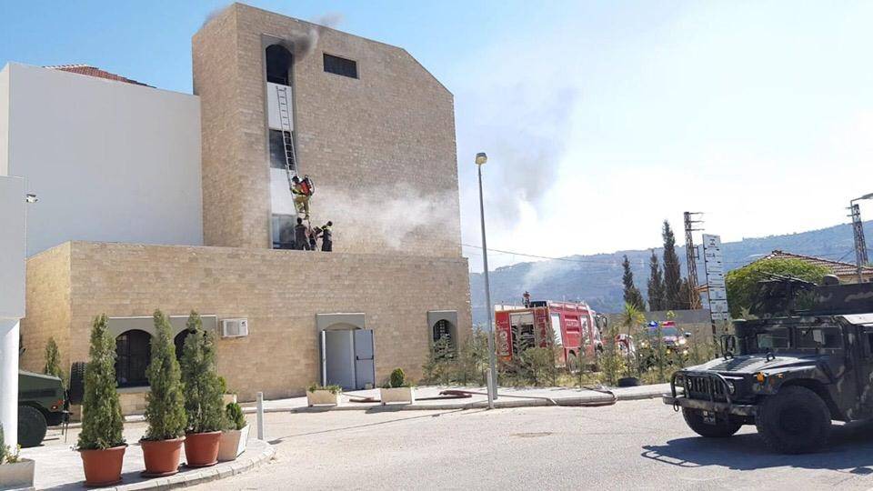 مـنـاورة تدريبيةّ مشتركة للجيش وقوى الأمـن
والصليـب الأحمر والدفاع المدني في حلـبا