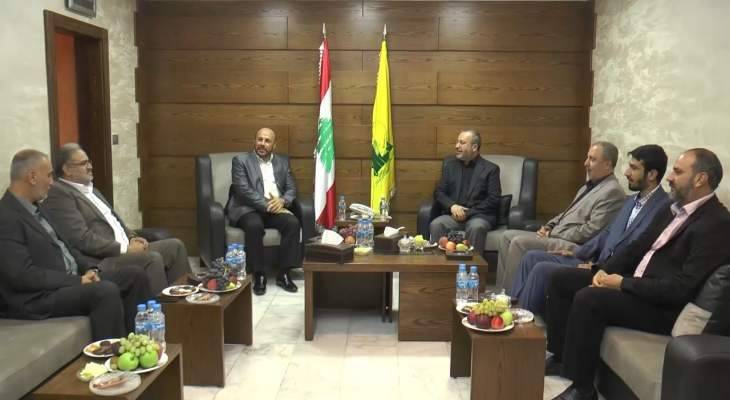 وفد من حركة حماس في لبنان زار قيادة "حزب الله" في منطقة الجنوب الأولى