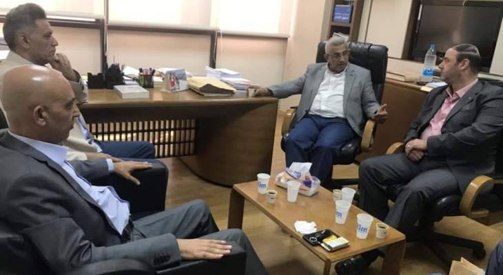 سعد أكد الوقوف دائما إلى جانب الشعب الفلسطيني ودعمه من أجل نيل حقوقه
