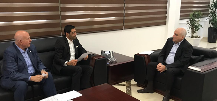 حنكش بحث مع جبق موضوع المكتب الصحي الشاغر الموجود في سراي الجديدة