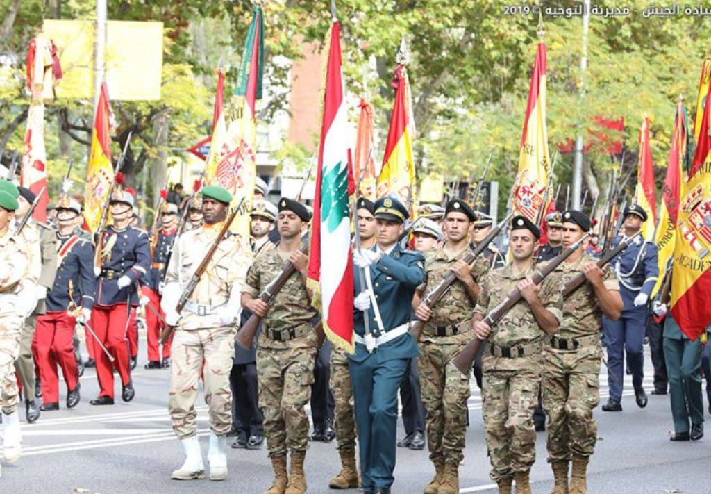 وحدة من مغاوير الجيش شاركت باحتفال العيد الوطني الأسباني في مدريد
