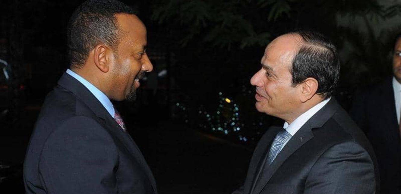 السيسي وآبي أحمد يؤكّدان أهمية تجاوز أيّ معوقات بشأن سدّ النهضة