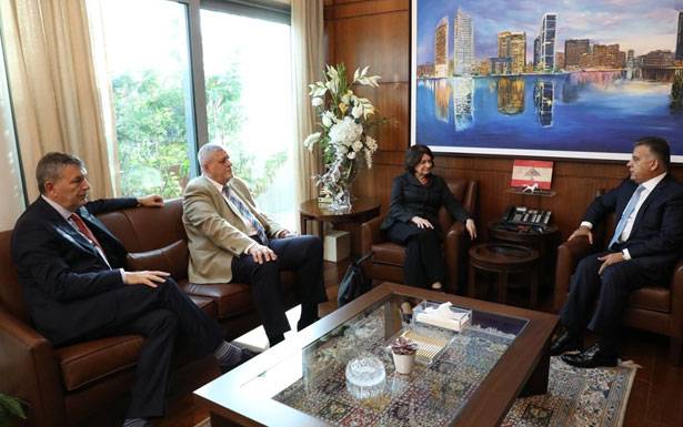 ديكارلو زارت باسيل وابراهيم والبحث تناول القرار 1701 والنزوح