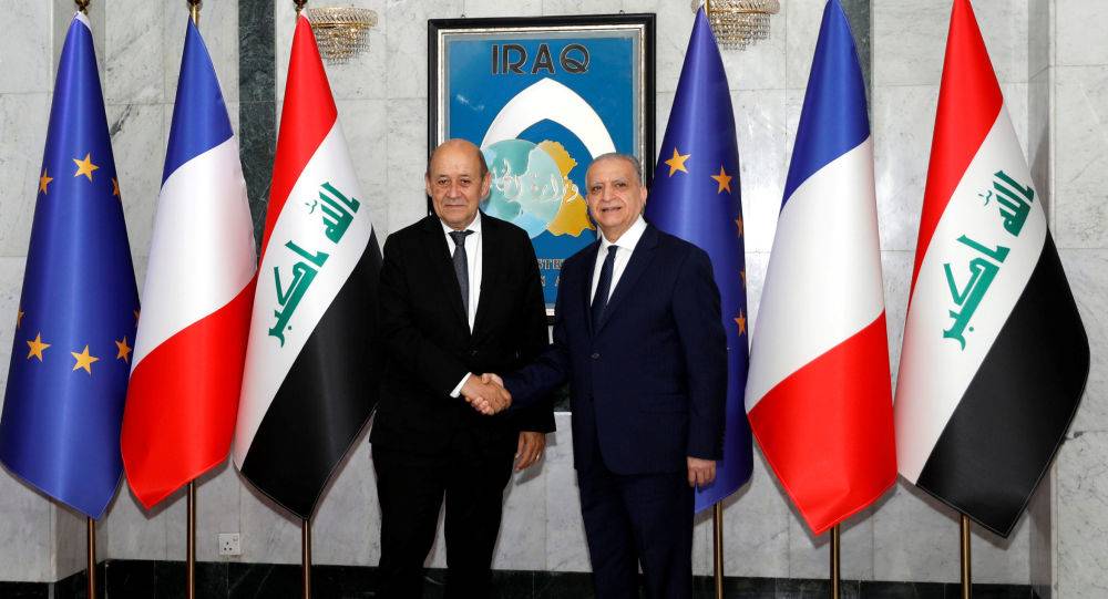 لودريان يتحدث عن "الاجتماع العاجل" لبحث التدخل التركي في شمال سوريا