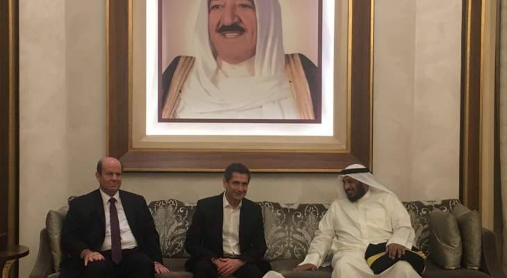قيومجيان وصل الى الكويت للمشاركة بمجلس وزراء الشؤون الإجتماعية العرب