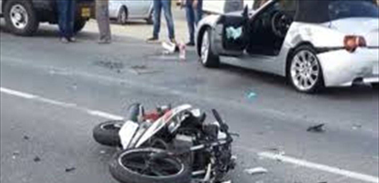 سائق دراجة أصيب بعد انزلاق دراجته في كسروان