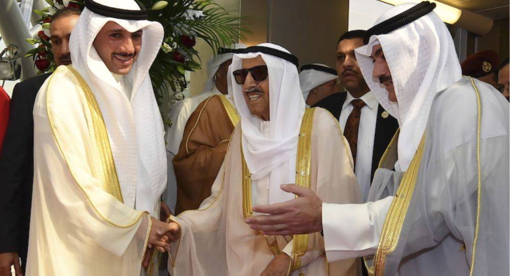 أول ظهور إعلامي لأمير الكويت بعد عودته من رحلة علاج في أمريكا