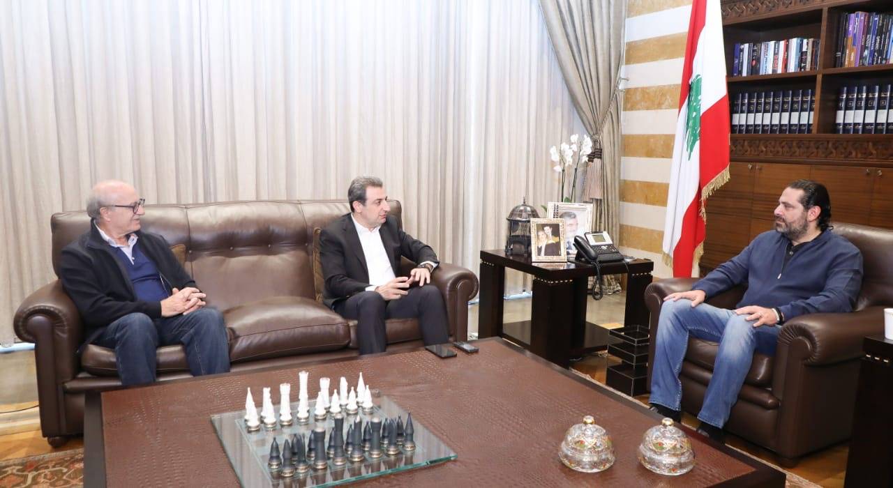 الحريري يلتقي أبو فاعور وفنيانوس وخليل