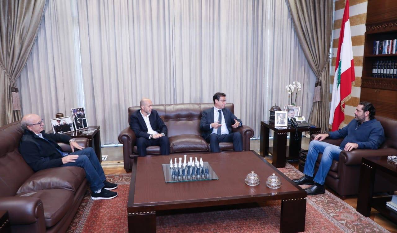 الحريري التقى صحناوي والخبير الاقتصادي شربل قرداحي
