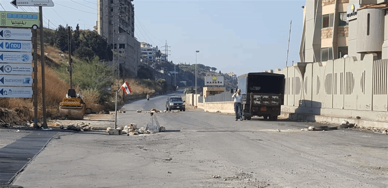 فتح الطريق البحري عند نقطة القلمون ما يتيح العبور بين طرابلس و بيروت