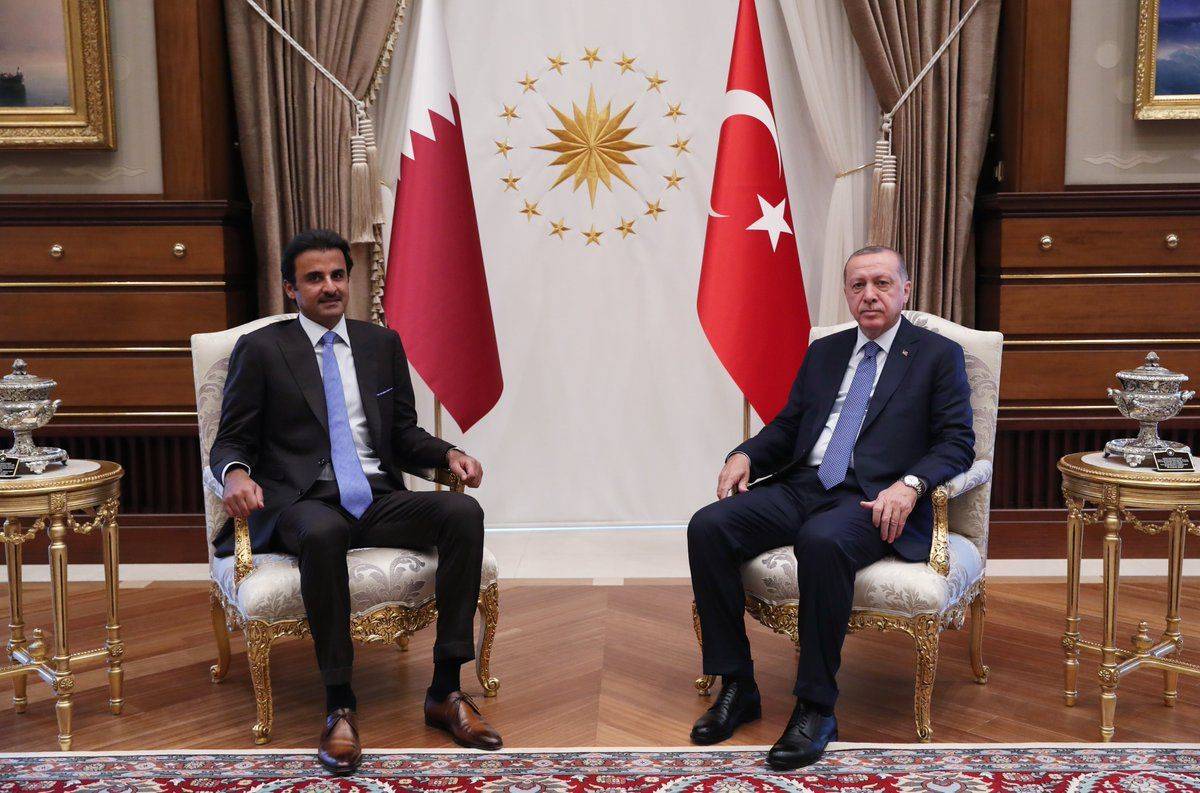 تفاصيل مُـكالمة حمد وأردوغان
