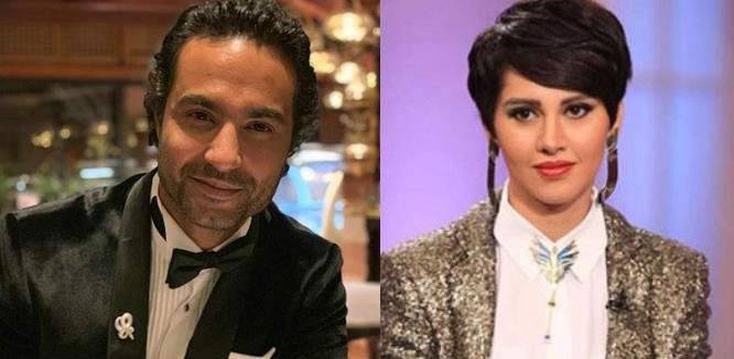 كريم فهمي إلى جانب ياسمين رئيس في فيلمها الجديد