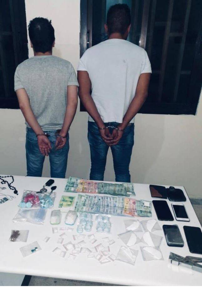 قوى الامن: توقيف شخصين في الضاحية بتهمة ترويج المخدرات