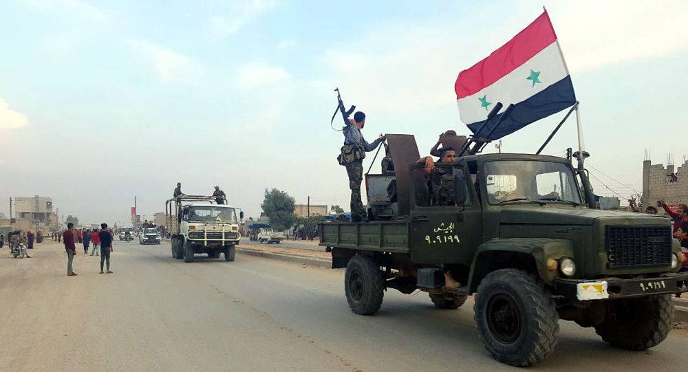 الجيش السوري يعزز انتشاره في ريف تل تمر الغربي والقوات الأمريكية تتموضع قرب حقول النفط في الرميلان