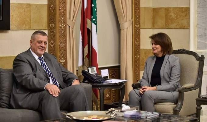 الحسن عرضت مع كوبيش للأوضاع السياسية الراهنة بخاصة مسألة تشكيل الحكومة