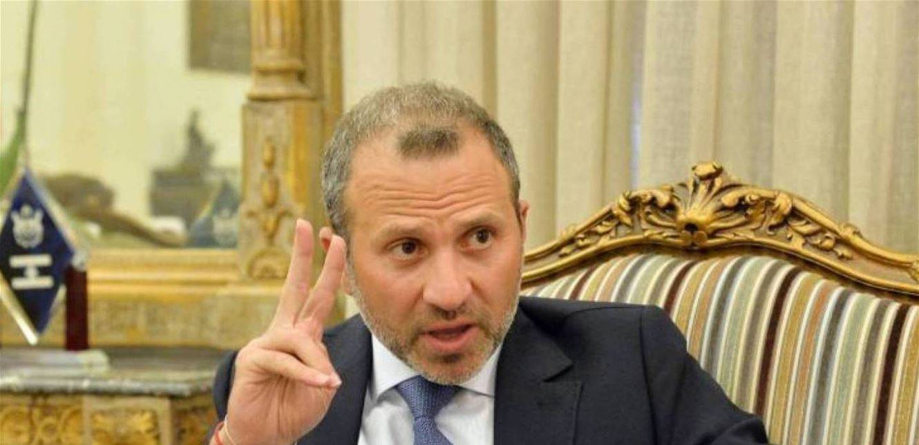 باسيل: "سنقدّم قانوناً بيفضح كلّ شي"