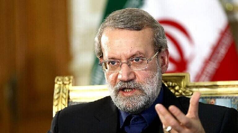لاريجاني: يجب التفريق بين الاحتجاجات السلمية وأعمال الشغب