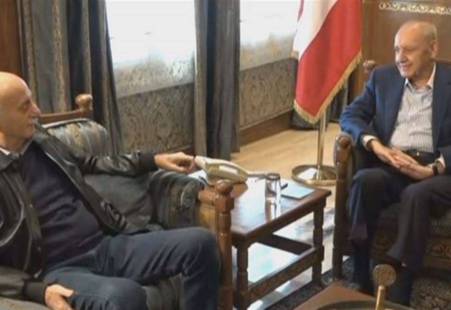 جنبلاط في عين التينة