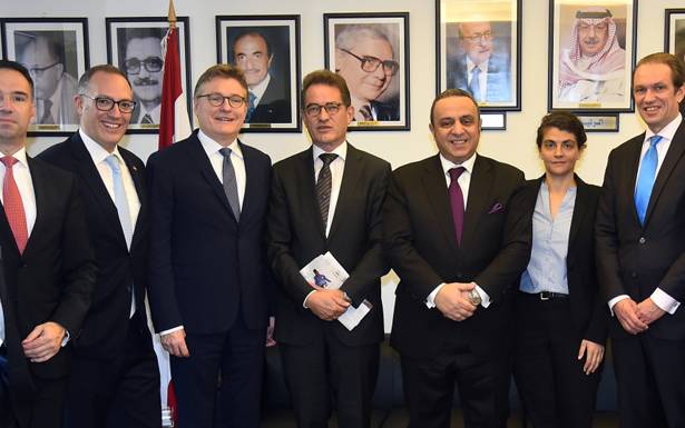 وفد مصرفي ومالي ألماني في لبنان