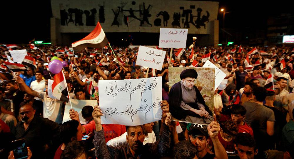 الصدر يؤكد الدعوة لتظاهرة حاشدة ردا على استهداف مقره