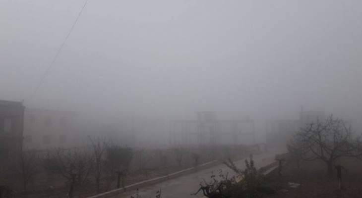 طقس عاصف في حاصبيا وتساقط للثلوج ليلا على مرتفعات جبل الشيخ
