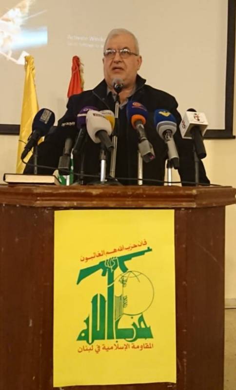 رعد: من يقول إن البلد يحكمه رجل واحد وجماعة واحدة تستقوي بسلاحها يجهل الأسباب الحقيقية للأزمة ويغطي محاولة استهداف المقاومة