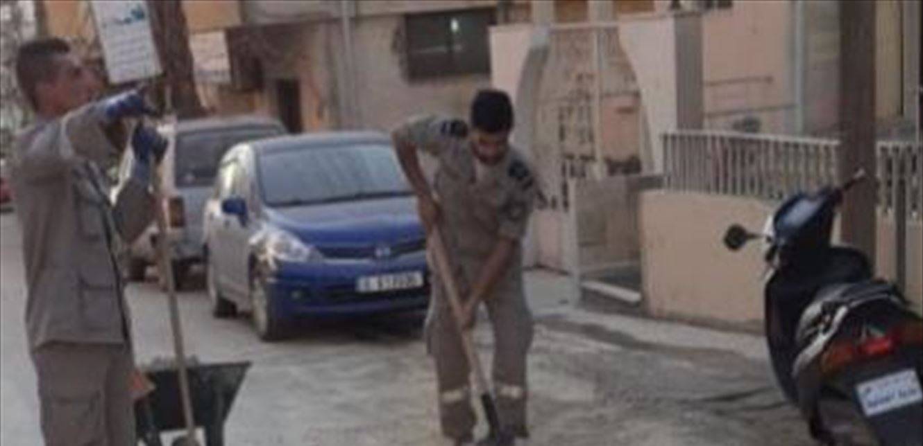 تسرّب لمادّة المازوت في العباسية - صور!
