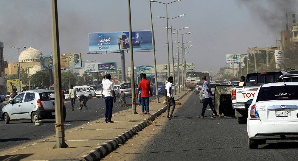 تفاصيل حريق مبنى تابع للمخابرات السودانية