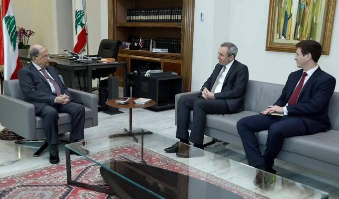 الرئيس عون أجرى مع رامبلينغ جولة أفق تناولت التطورات الراهنة والعلاقات اللبنانية- البريطانية