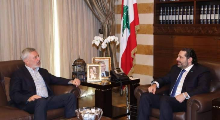 الحريري عرض مع سليمان فرنجية هاتفيا لصعوبات تعترض الاستشارات