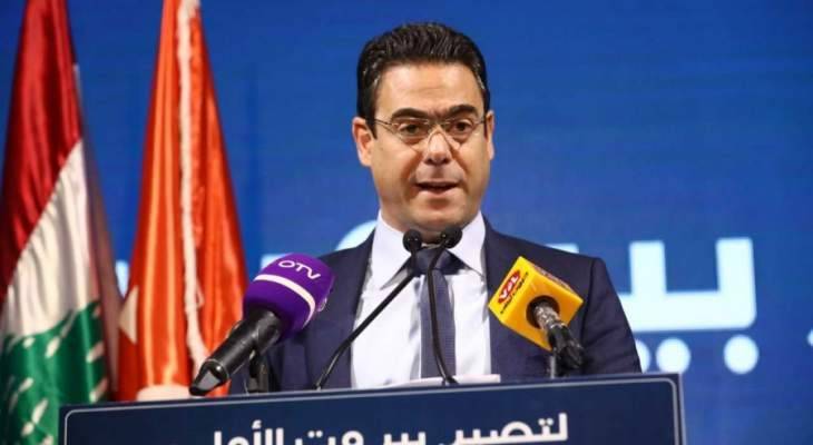 صحناوي: المرشح الذي يحظى بتأييدنا هو الذي يطرح خطة انقاذية إصلاحية