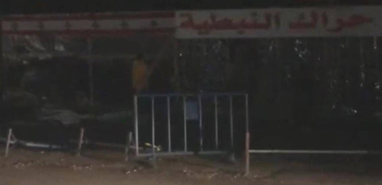 تحطيم خيمة الحراك في النبطية