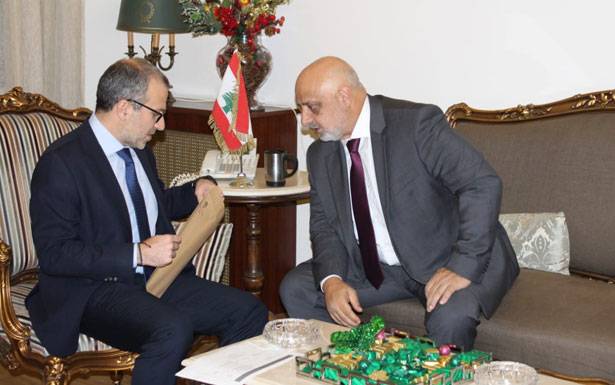 باسيل التقى سفير كولومبيا