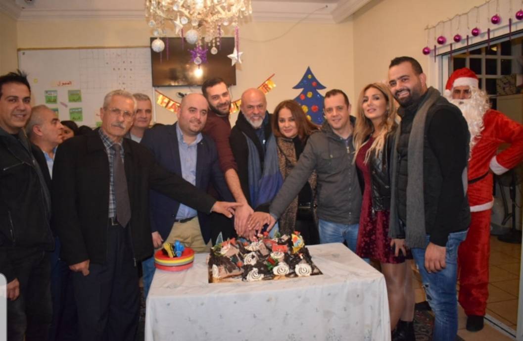 في زمن الميلاد...قسم المجدل الكتائبي يزور "سعادة السماء"