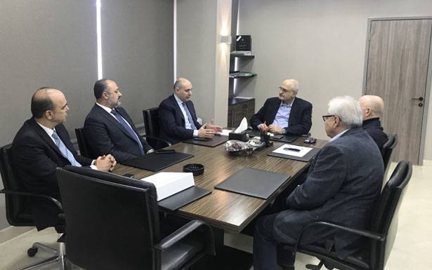 خليل التقى نقابة الطوبوغرافيين