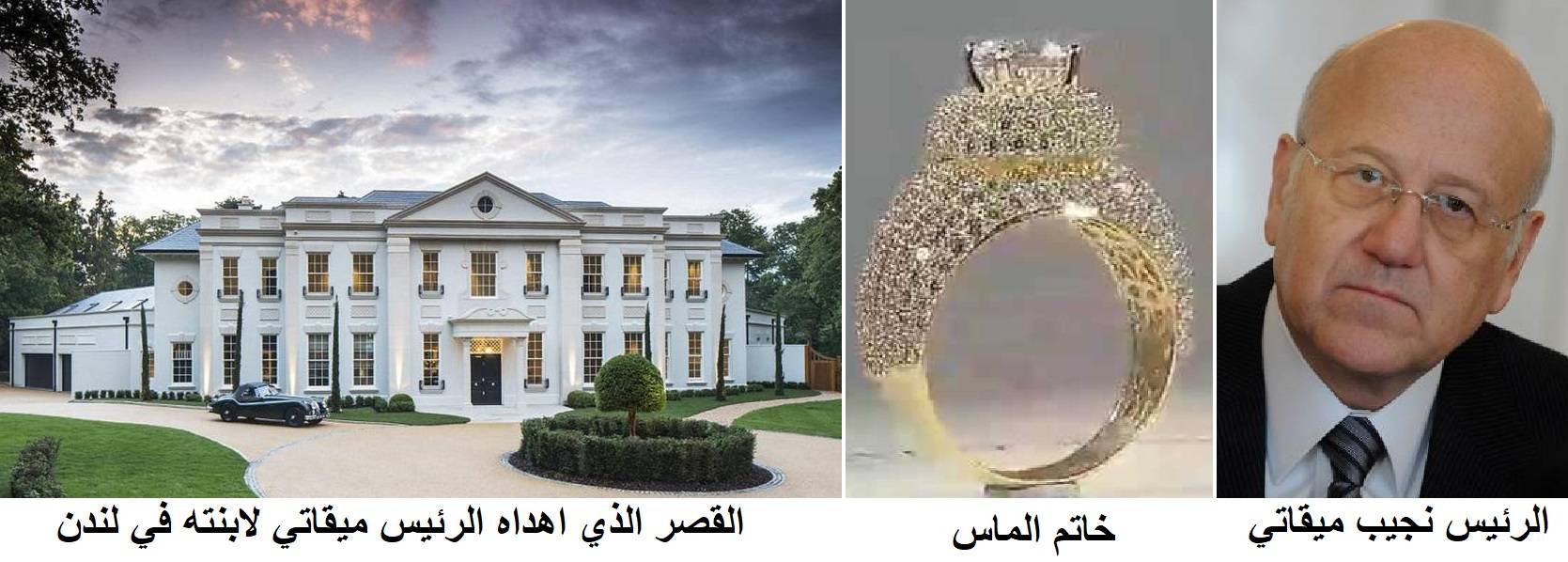 ميقاتي أكثر شخصية صرفت أموالا على عرس ابنته