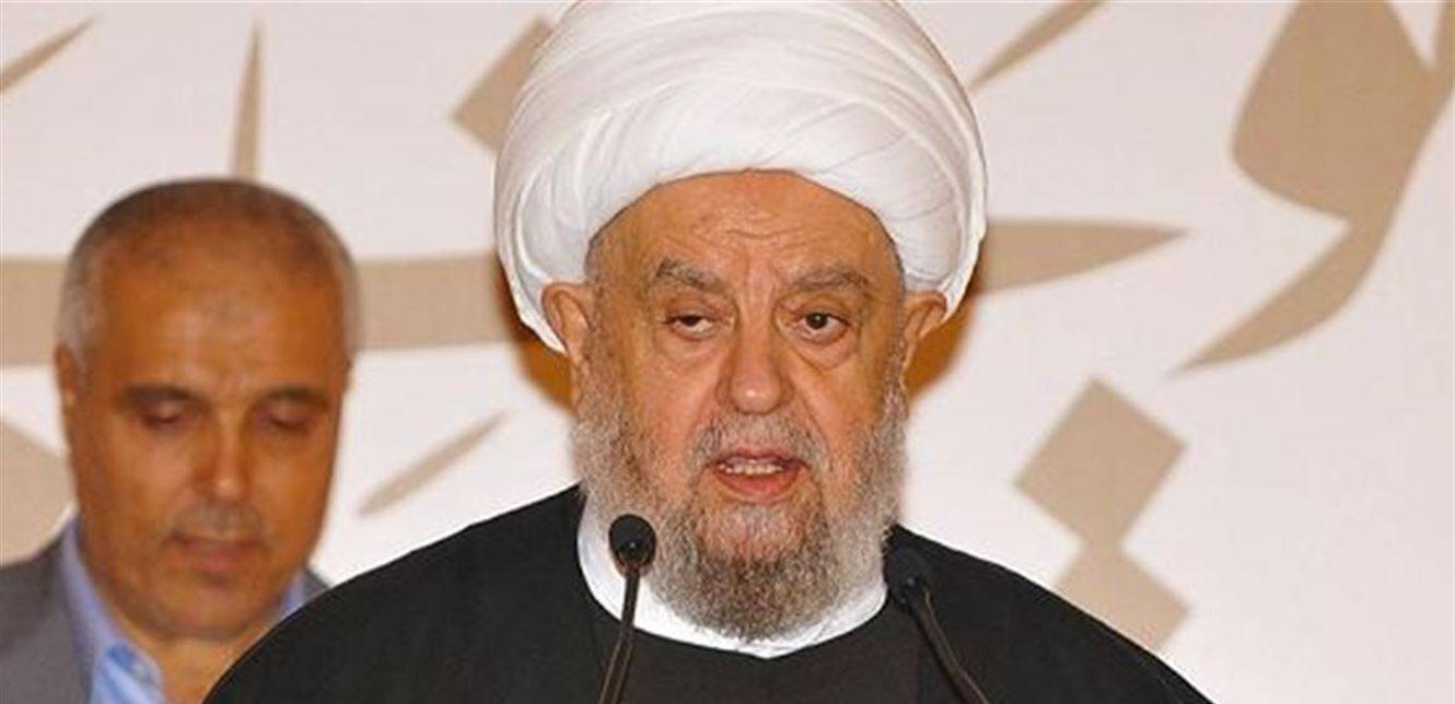 قبلان استنكر الغارات الأميركية على مواقع "الحشد الشعبي"