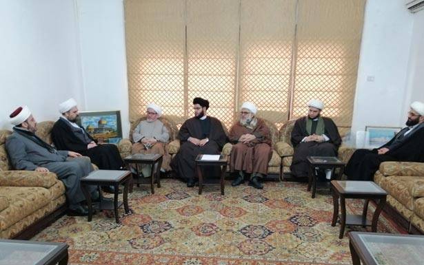 أحمد قبلان التقى وفداً