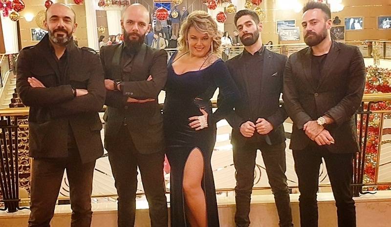 كريستينا حداد تشعل ليل الكازينو